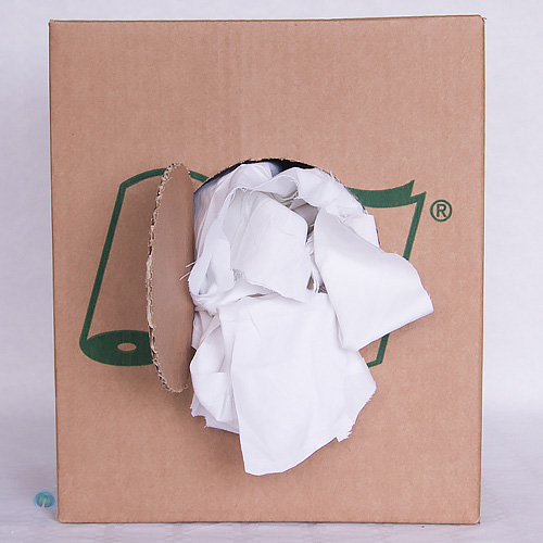 Algocel Textil. Trapo sábana blanca. Caja