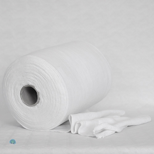 Algocel Textil. Bobina trapo muletón blanco
